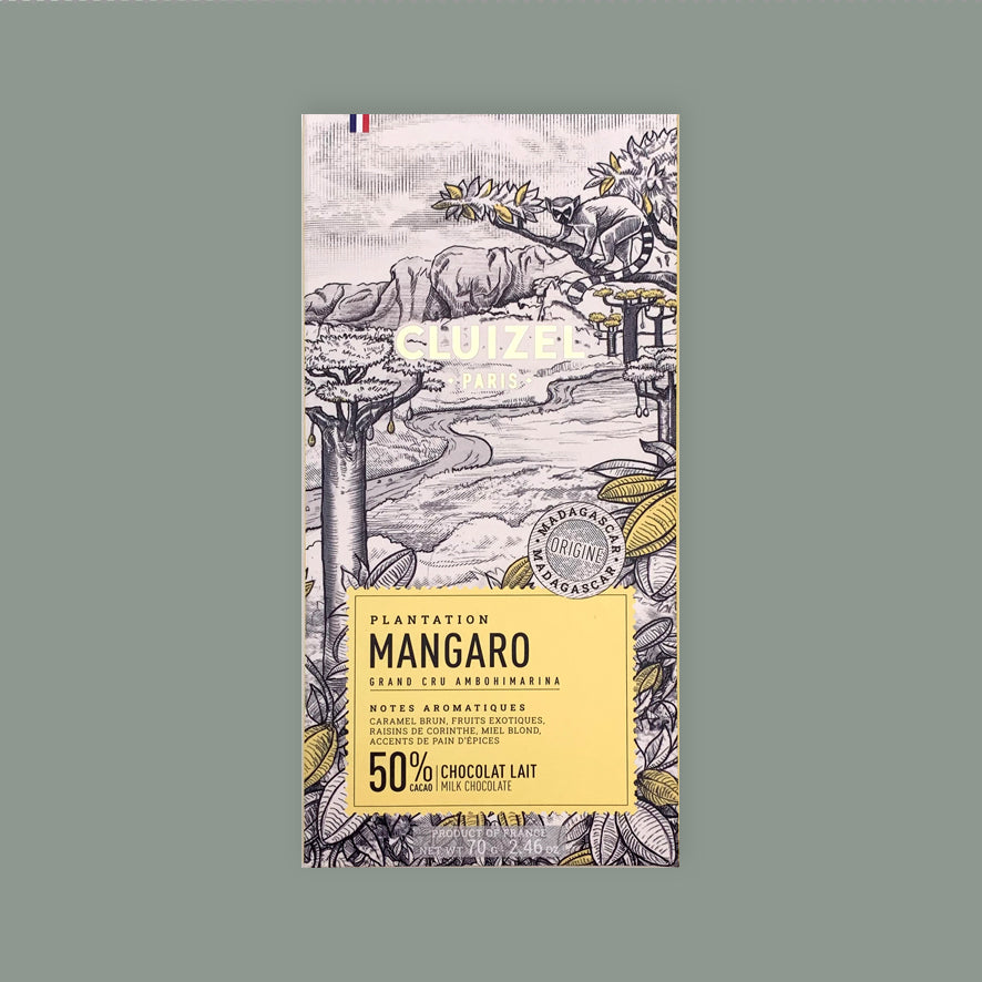 Cluizel Mangaro Chocolat Lait 50%