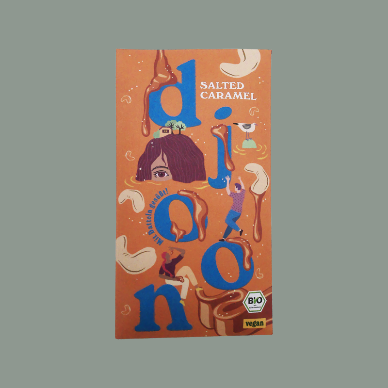 Dattelschokolade 'Salted Caramel' von 'Djoon'