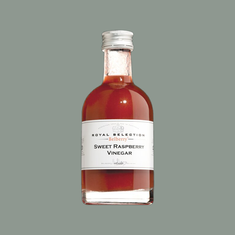 Essig mit Himbeeren von 'Belberry'