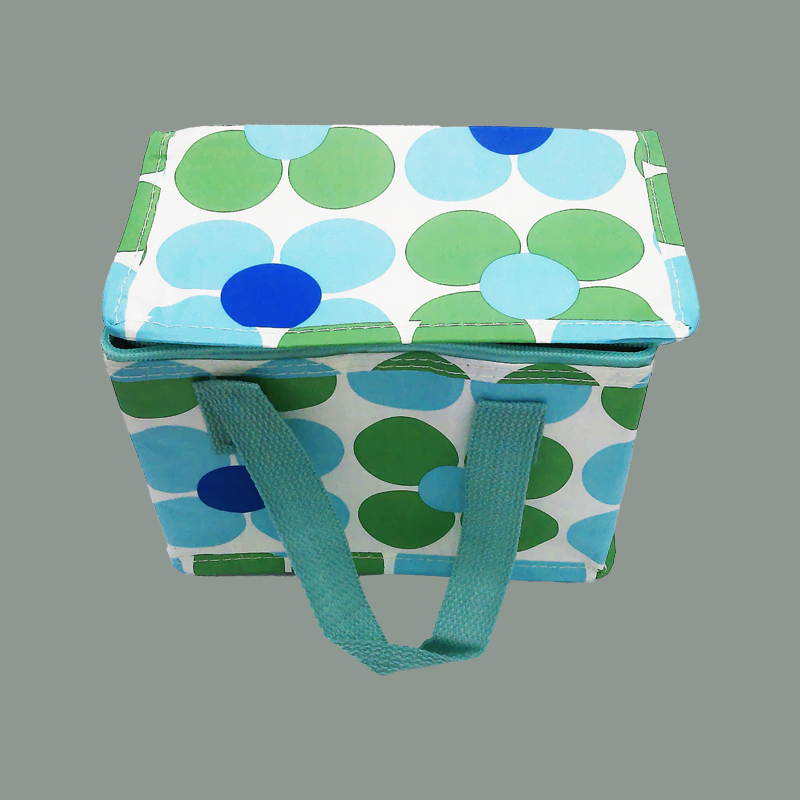 Kühltasche 'Blümchen' in blau