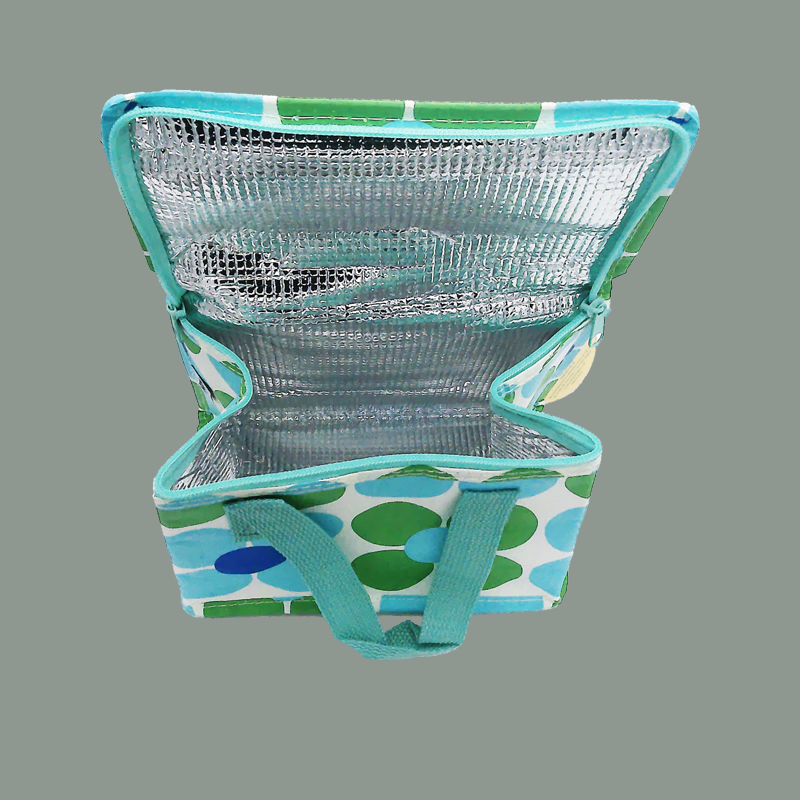 Kühltasche 'Blümchen' in blau