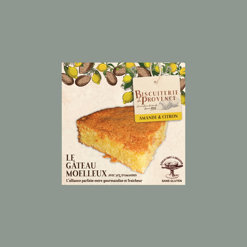 Mandelkuchen mit Zitrone von 'Biscuiterie de Provence' 120g