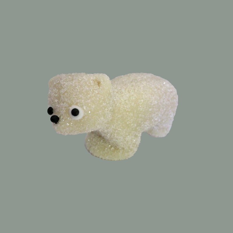 Marzipan Eisbär