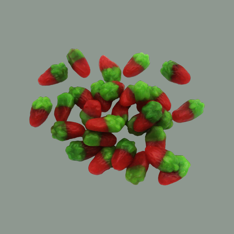 Mini Fruchtgummi Erdbeeren