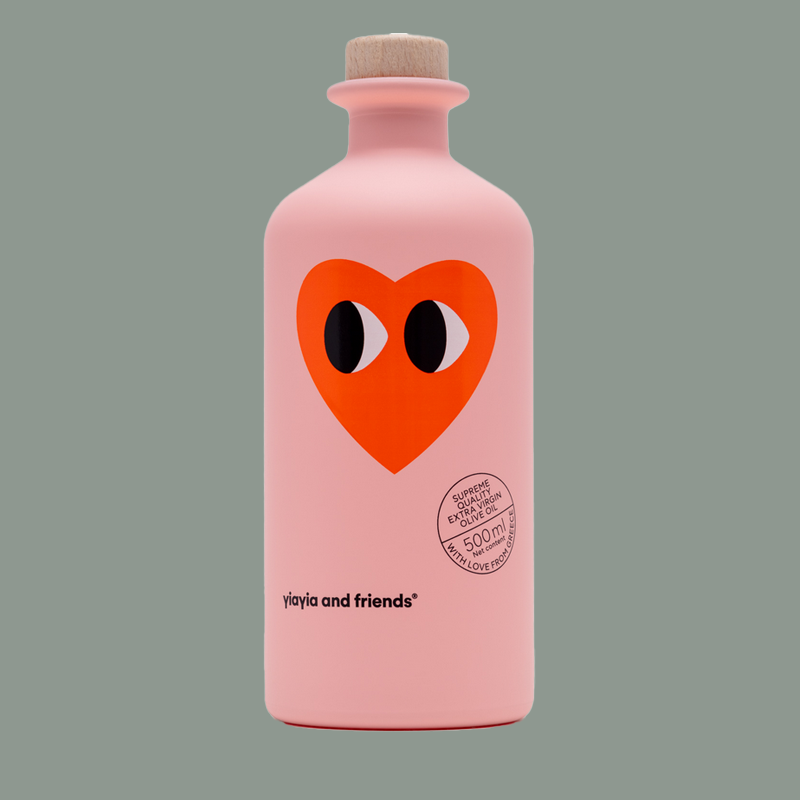 Natives Olivenöl extra (500ml) von 'yiayia and friends' (Love Edition)