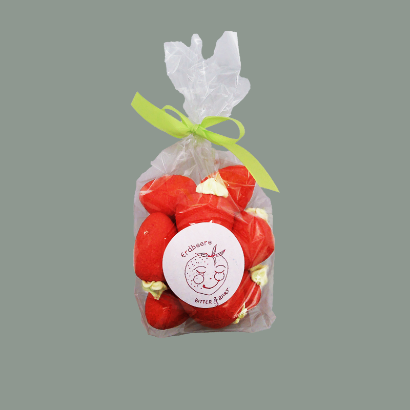 Riesen Schaumzucker-Erdbeeren