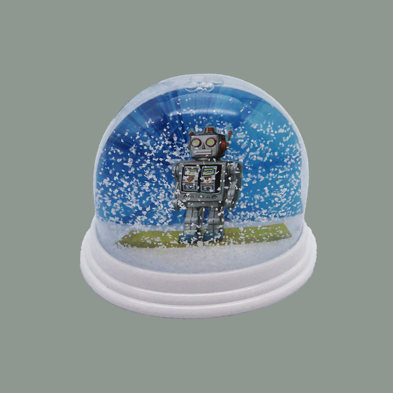 Schneekugel 'Robo'