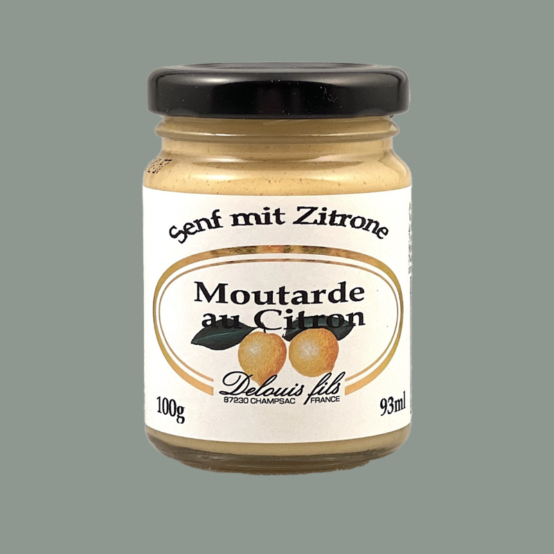 Senf mit Zitrone von 'Delouis Fils'