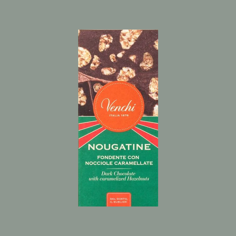 Venchi 'Nougatine Fondente con Nocciole Caramellate'