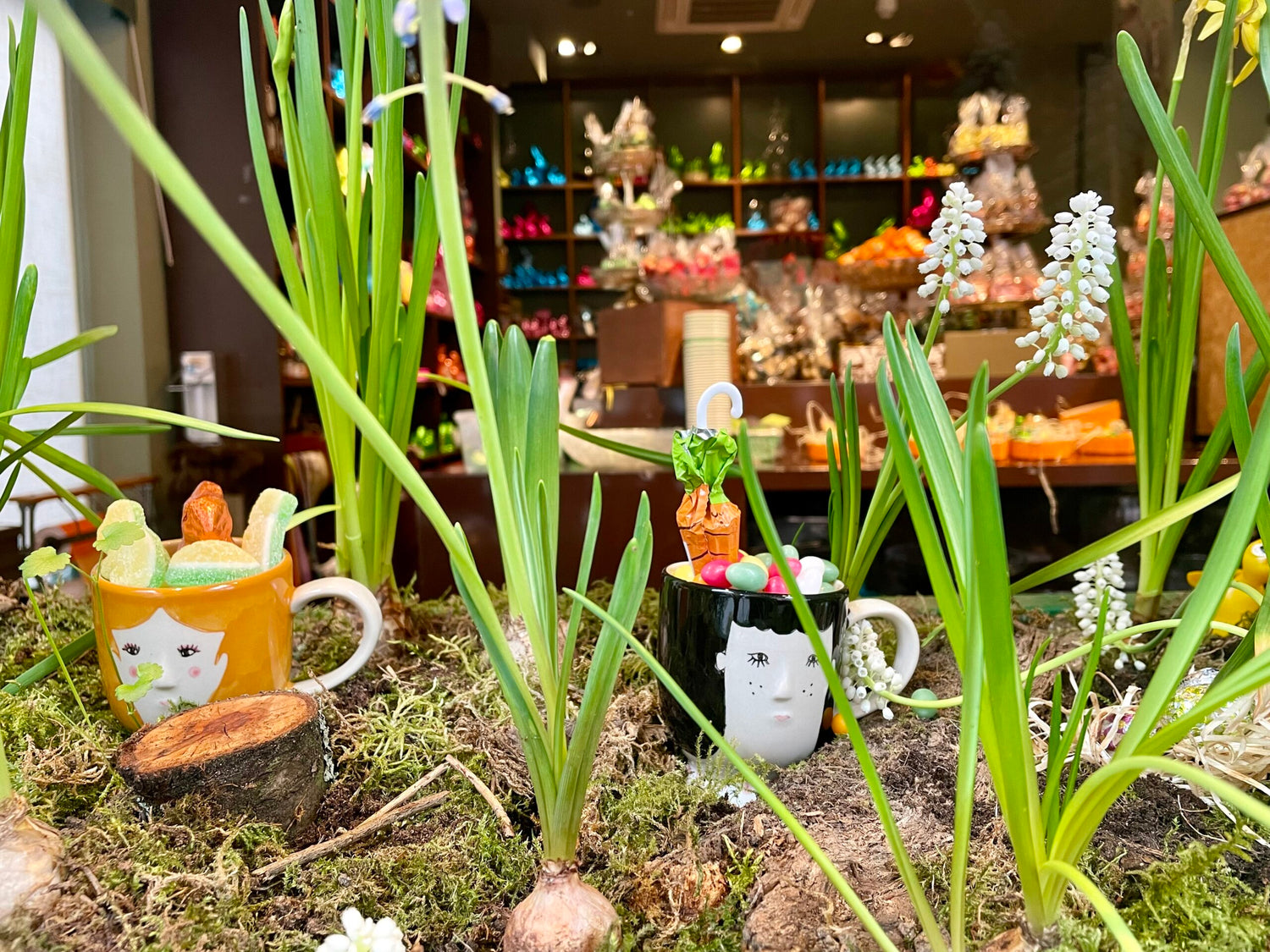 Der Osterhase ist unterwegs