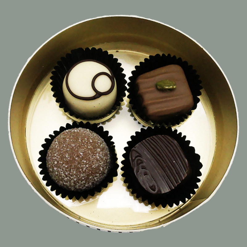 4er Frühlings-Pralinenmischung von 'Sawade' aus Berlin