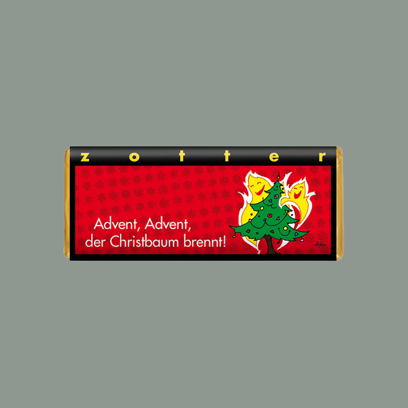 'Advent, Advent, der Christbaum brennt!' von Zotter