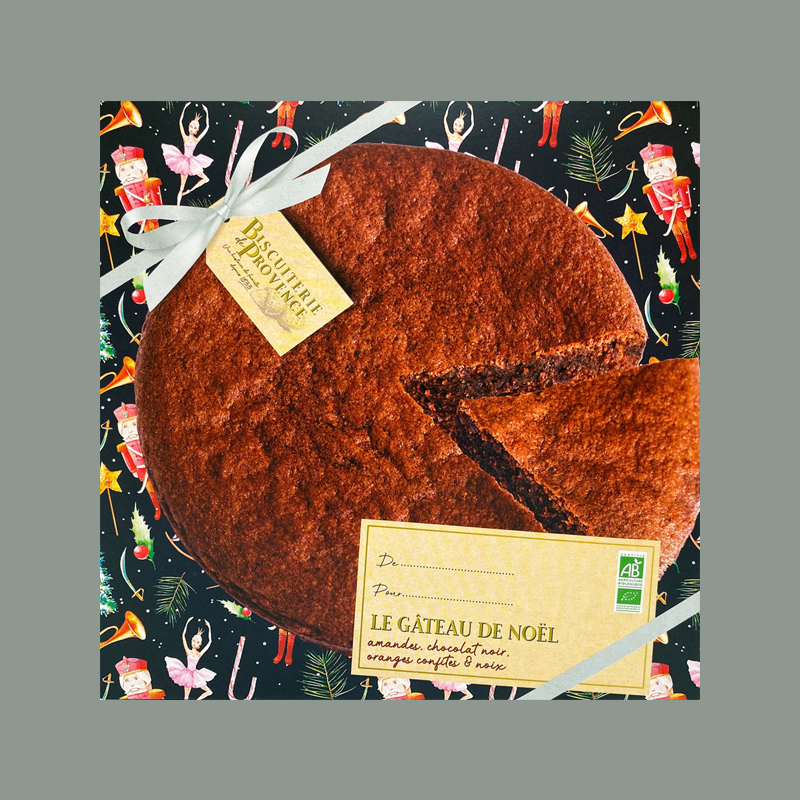 Bio-Weihnachtskuchen von 'Biscuiterie de Provence'