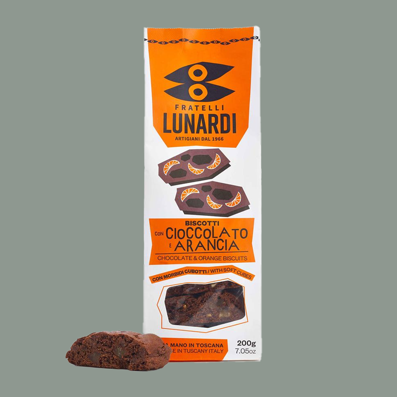 Biscotti mit Schokolade und Orange von 'Fratelli Lunardi'
