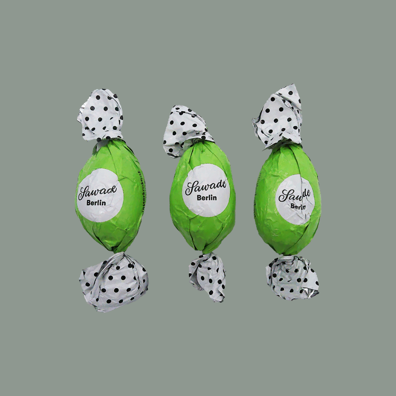 Blätterkrokant Zartbitter von 'Sawade', je 3 Stück