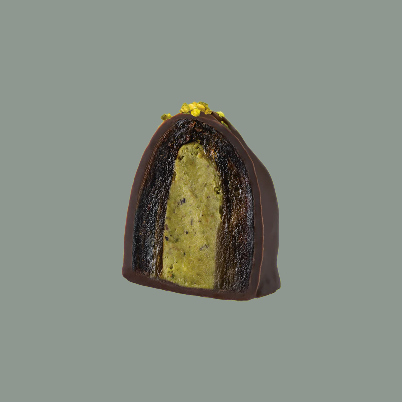 'Bomba di Pistacchio' Dattelpralinen von 'Djoon'