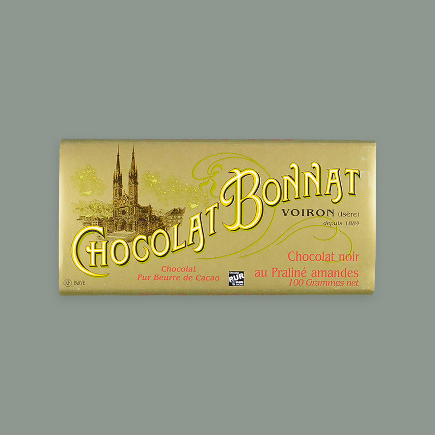 Bonnat Chocolat noir au Praliné Amandes