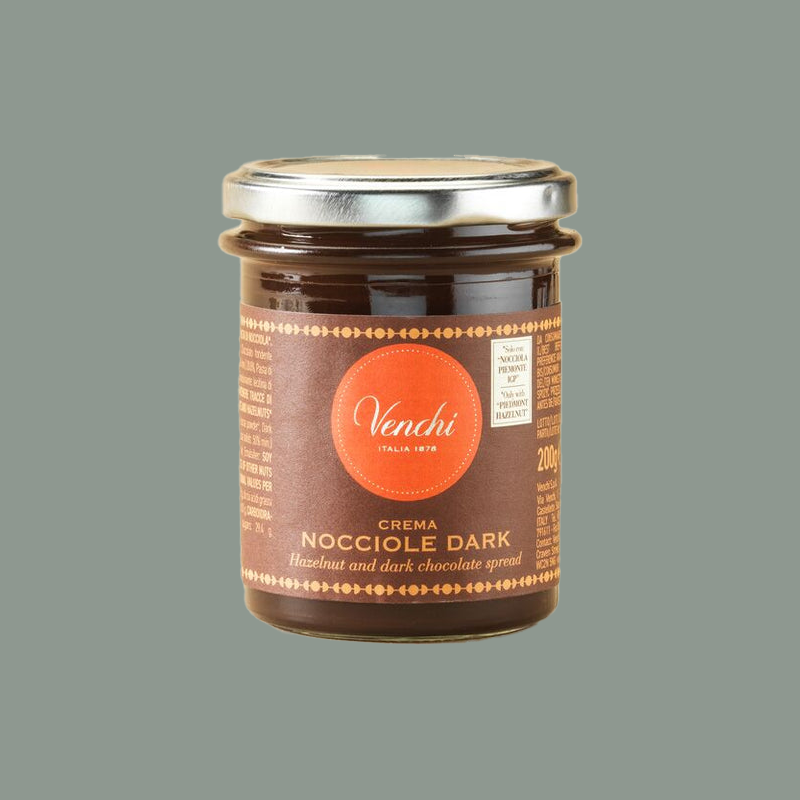 'Crema Nocciole Dark' Dunkler Haselnussaufstricht von 'Venchi'