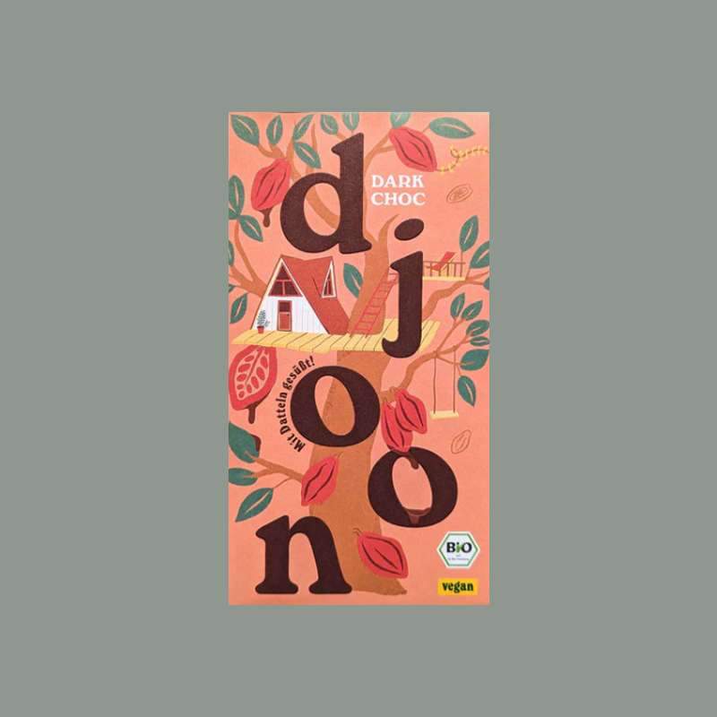 Dattelschokolade 'Dark Choc' von 'Djoon'