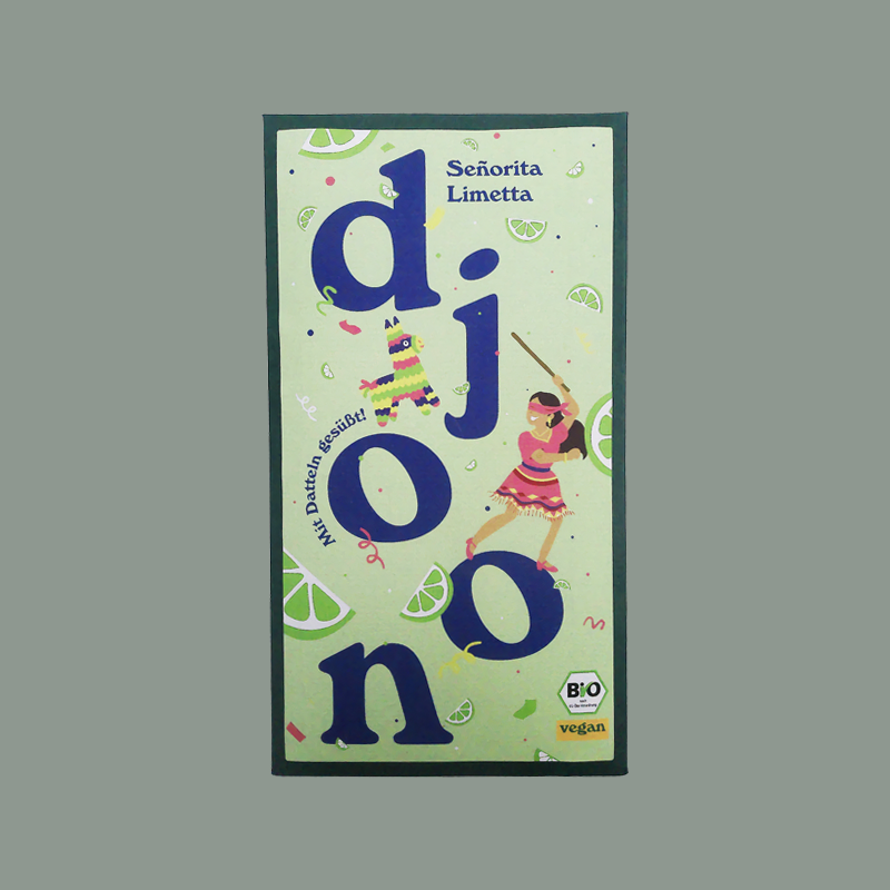 Dattelschokolade 'Senorita Limetta' von 'Djoon' (limitierte Edition)