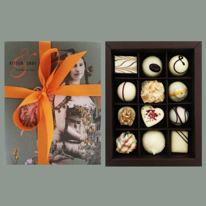 'Die Weiße' 12er-Pralinenmischung (gemischt)