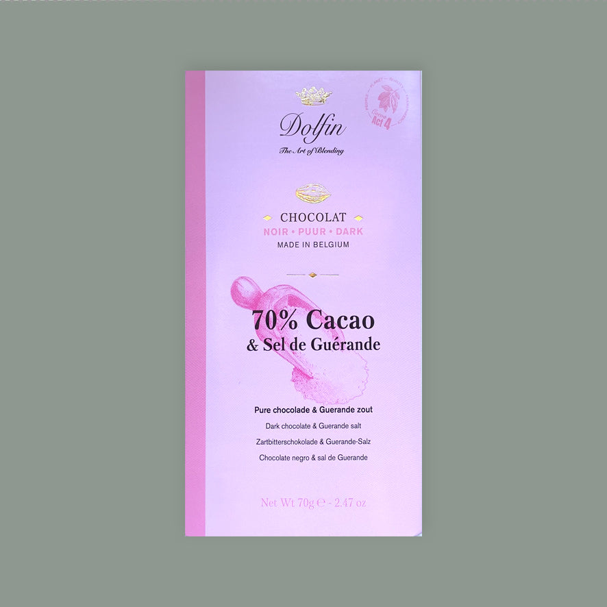 Dolfin Noir 70% & Sel de Guérande