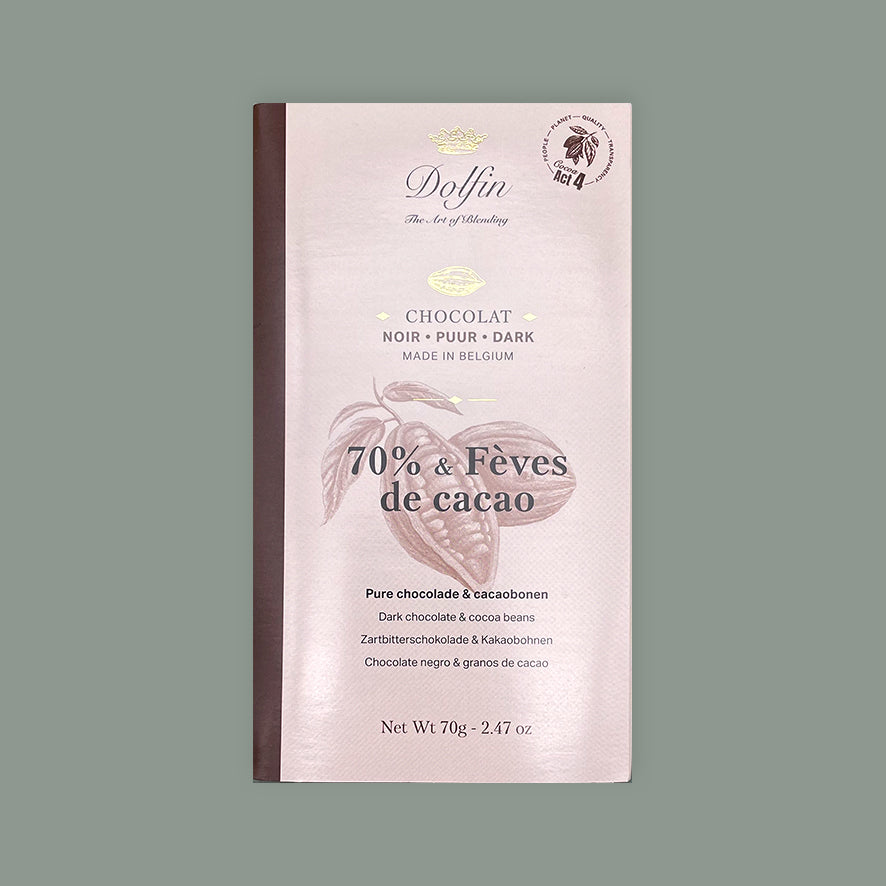 '70% Fèves de cacao' von 'Dolfin'
