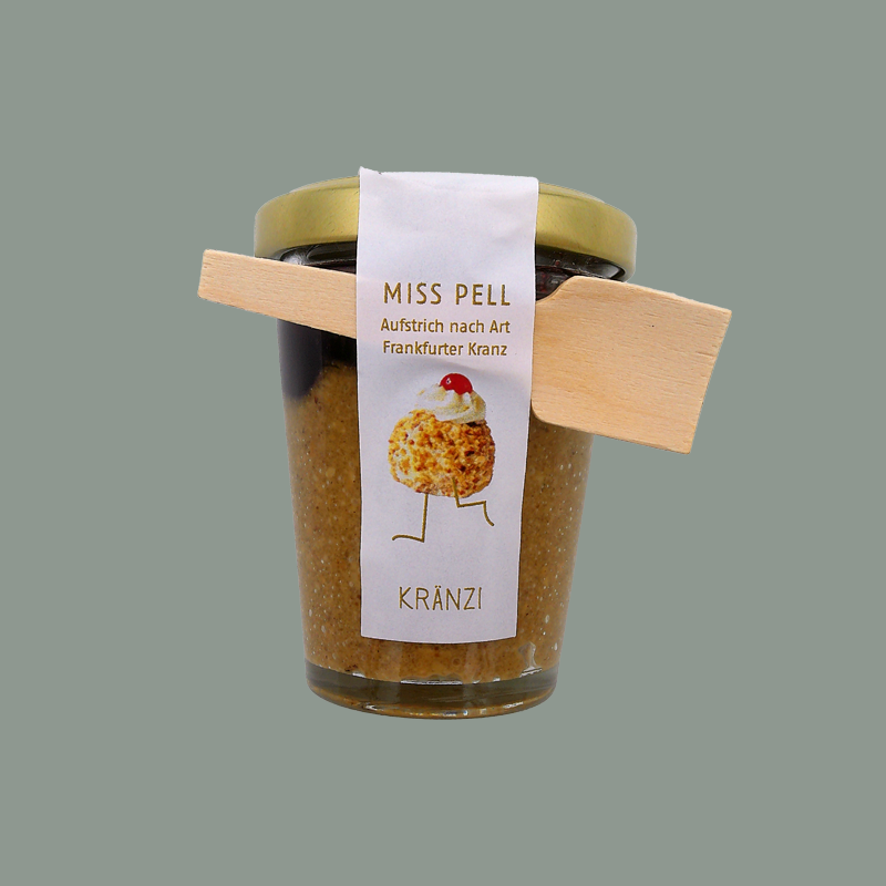 Frankfurter Kranz als Aufstrich von 'Miss Pell'
