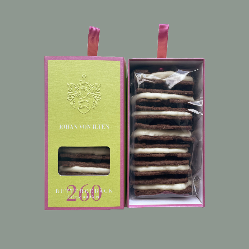 Johan von Ilten Buttergebäck Creme au Coco