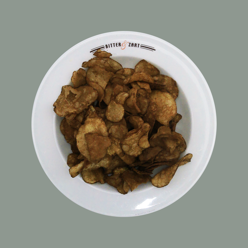 Kartoffelchips mit Lakritzgeschmack von 'Larssons'