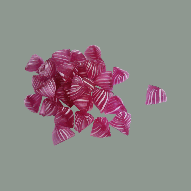 Gestreifte Kirschbonbons
