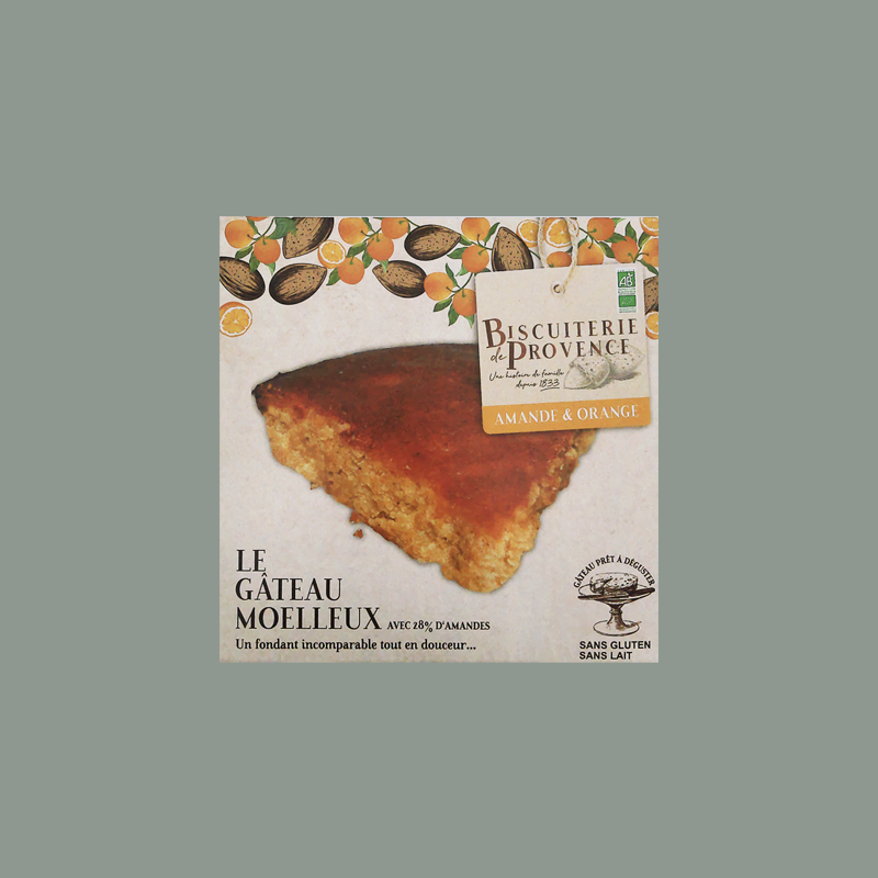 Mandelkuchen mit Orange von 'Biscuiterie de Provence' 120g