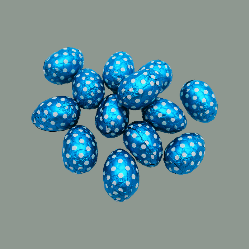 Milchschokoladeneier mit Nougatfüllung und Knusperkeks von 'Cluizel'