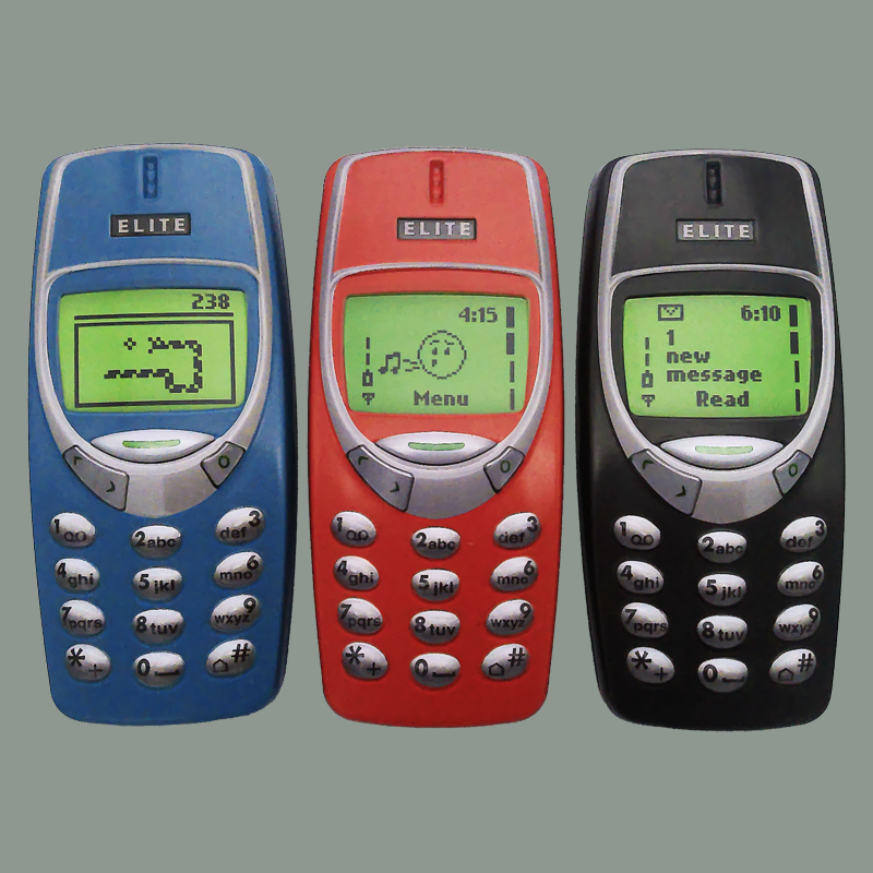 Metall-Dose in Nokia 3310 Design (Farbe wählbar)