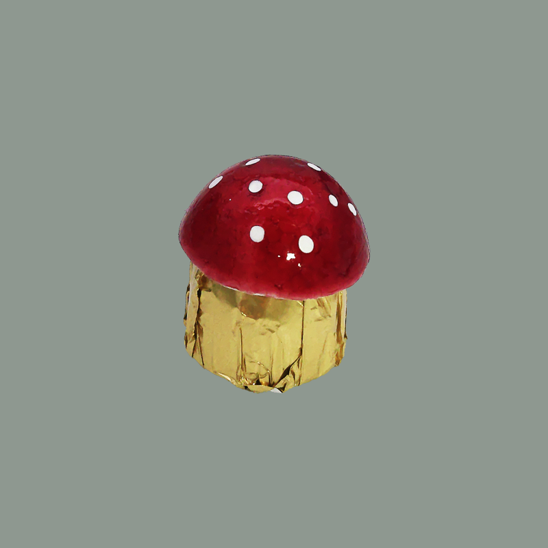 Mini Nougat-Pilz 'Viel Glück!'