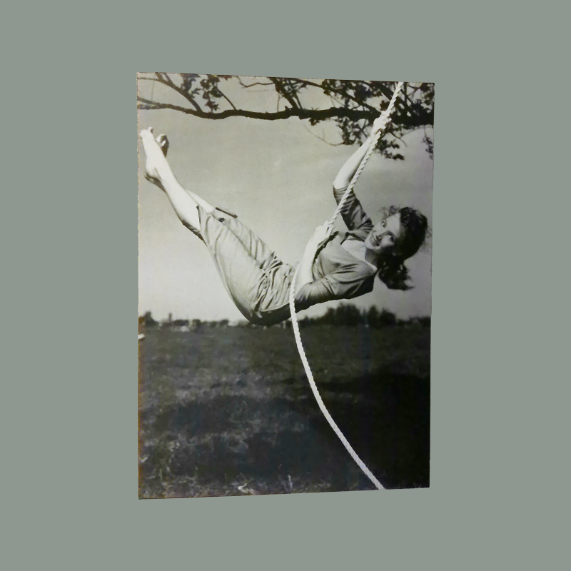 Postkarte 'Mit Schwung in den Tag'