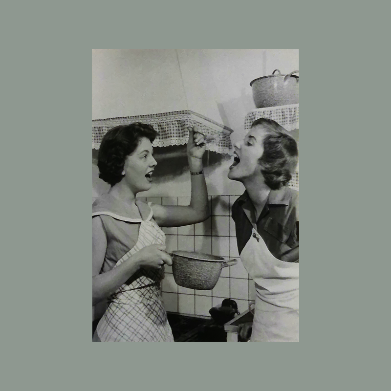 Postkarte 'Liebe geht durch den Magen'