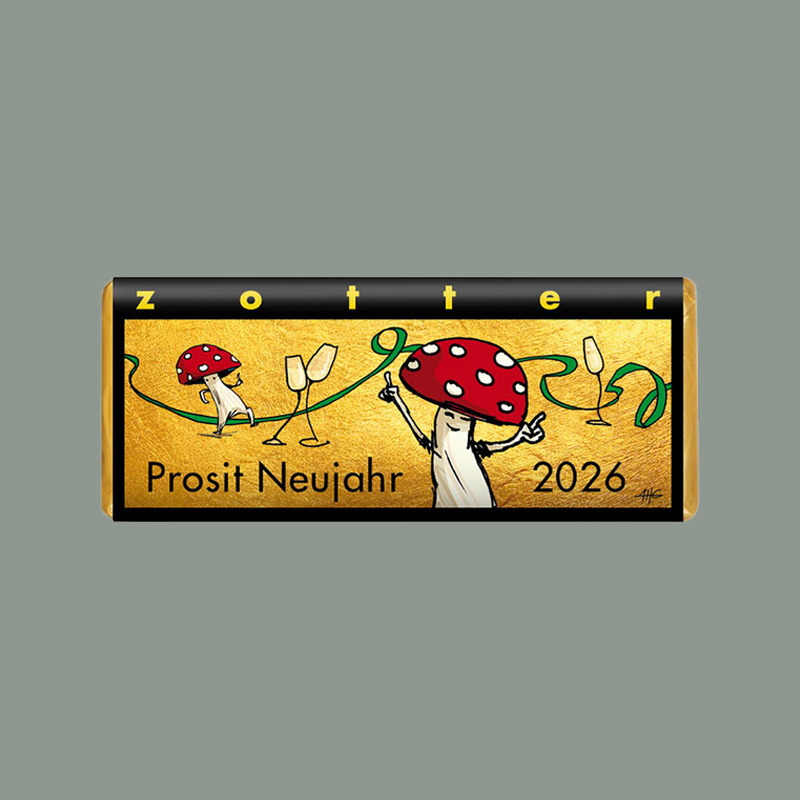 Prosit Neujahr 2026 von 'Zotter'