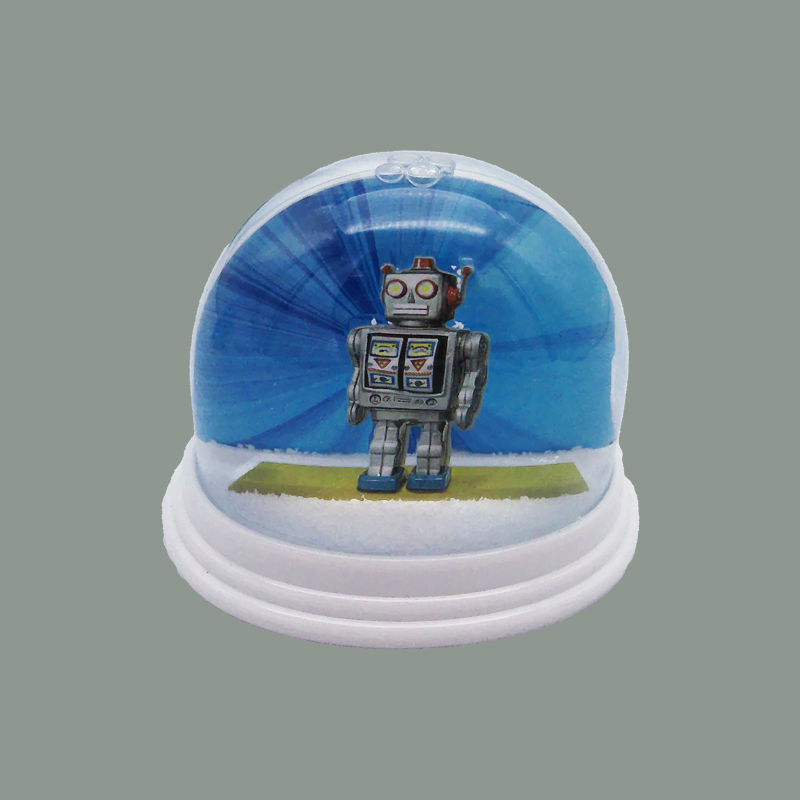 Schneekugel 'Robo'