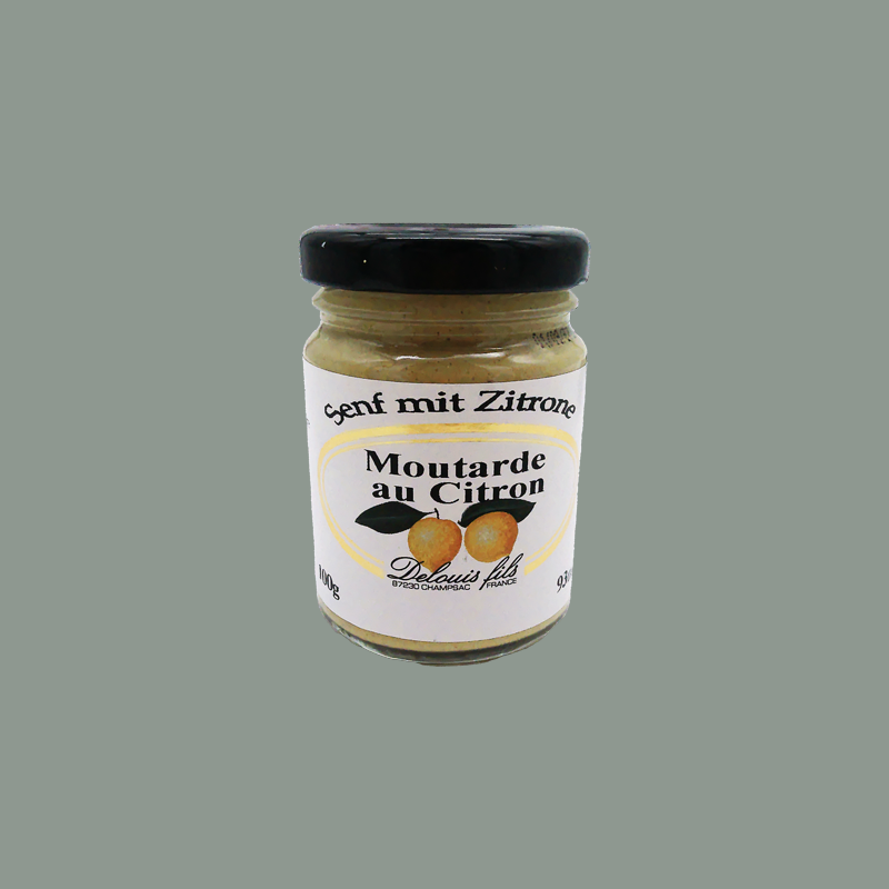 Senf mit Zitrone von 'Delouis Fils'
