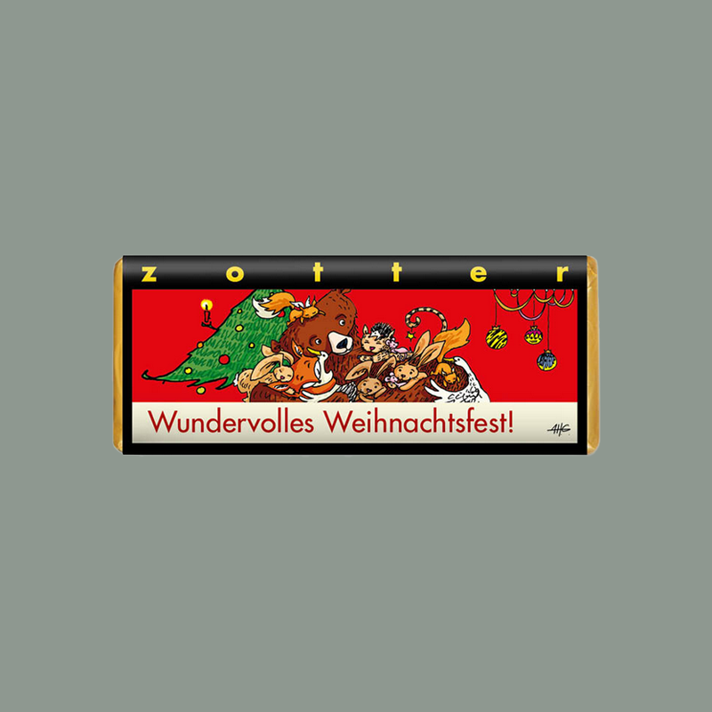 'Wundervolles Weihnachtsfest!' von Zotter
