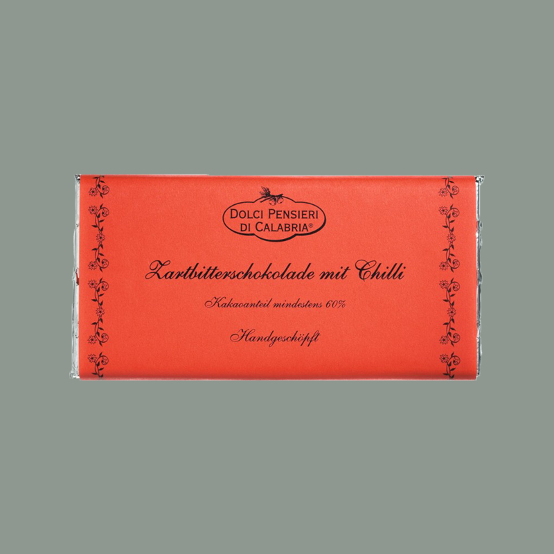 Zartbitterschokolade mit Chilli von 'Dolci Pensieri Di Calabria'