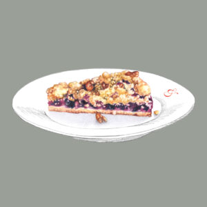 Pflaume Streusel